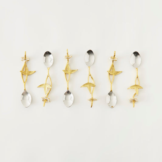 Leaf Dessert Spoon Set