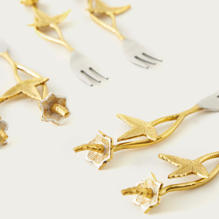 Leaf Dessert Fork Set