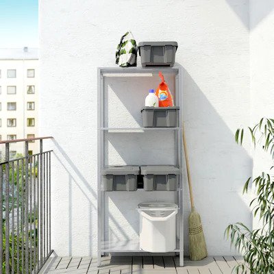 Deck Shelving Unit Large