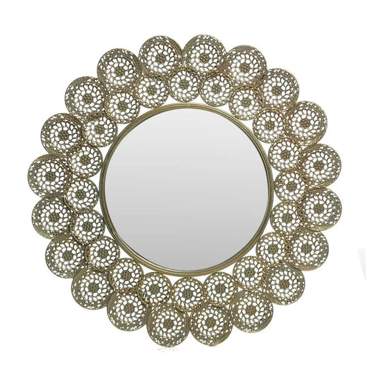 Afana Mirror (Green & Gold)