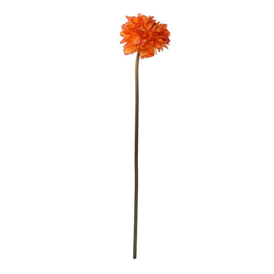 Poly Dahlia Stem (Orange)