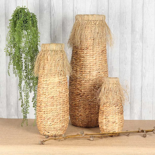 Jute Hyacinth Vase Medium