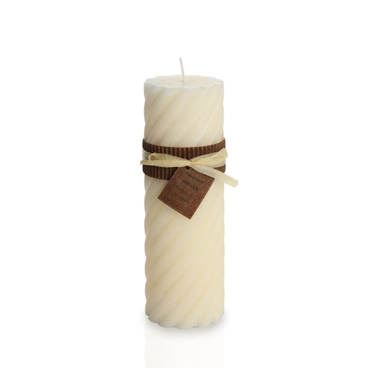 Ivory Swirl Vanilla Candle