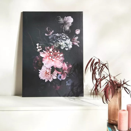 Floral Haze Canvas Wall Art