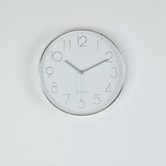 Anniesland Wall Clock (Silver)