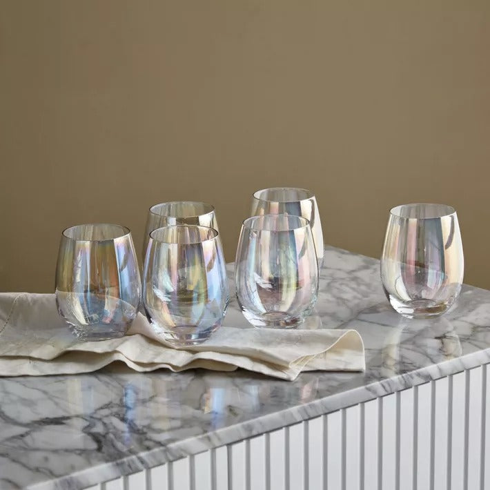 Pearl 6-Piece Glass Set - 520 ml