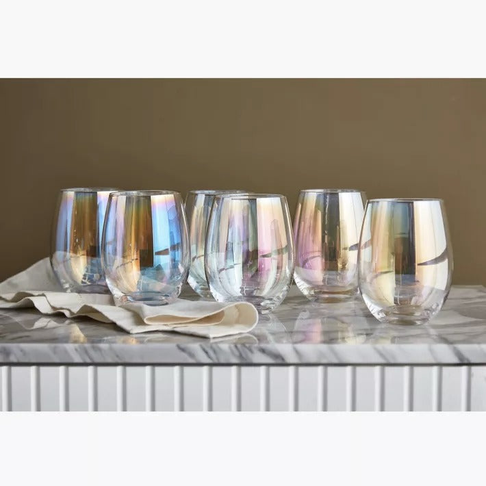 Pearl 6-Piece Glass Set - 520 ml