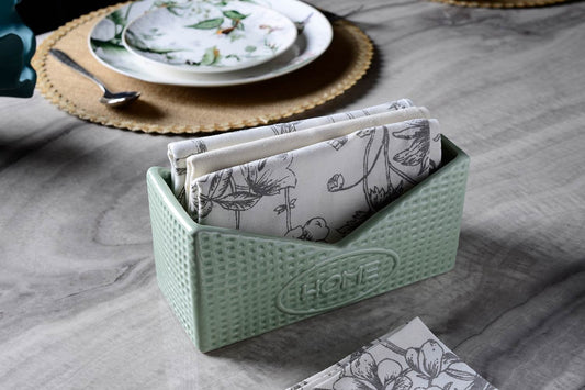 Dolomite Napkin Holder (Green)