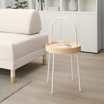 Carry Side table (White)