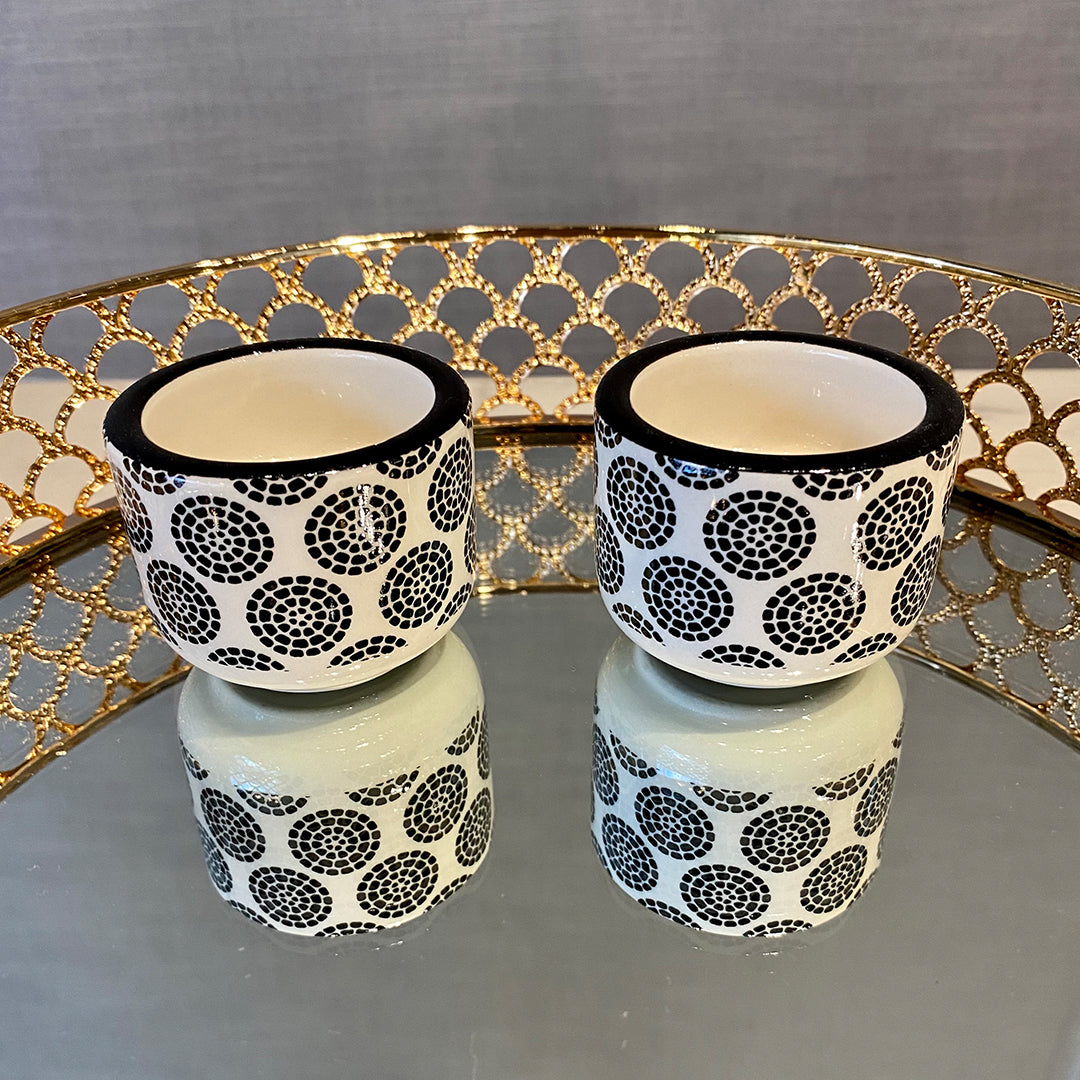 T-Light Candle Holders (Black)