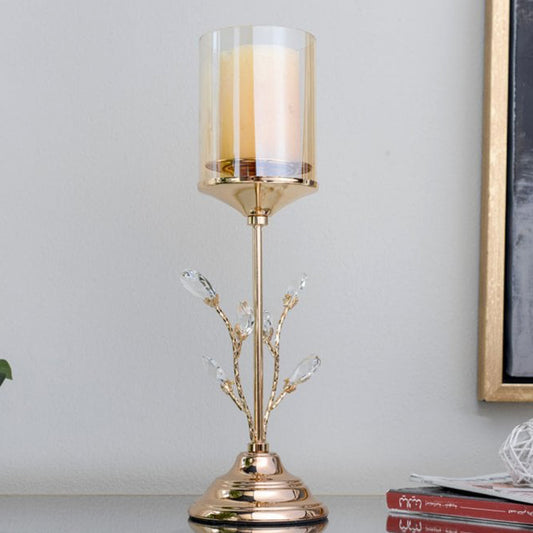 Auric Candle Holder (Gold)