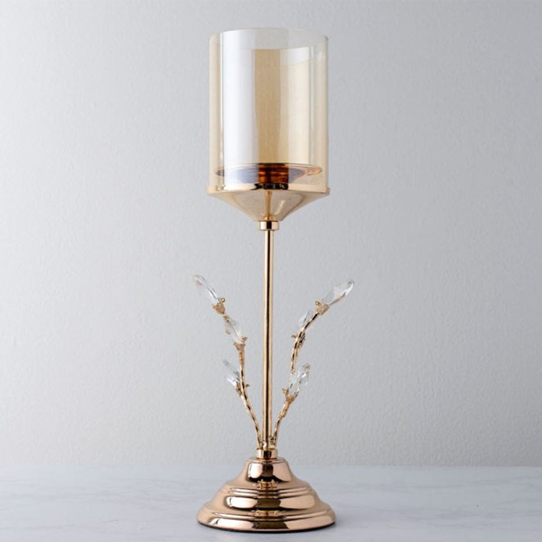 Auric Candle Holder (Gold)