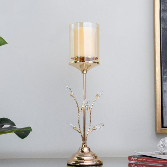 Auric Candle Holder (Gold)