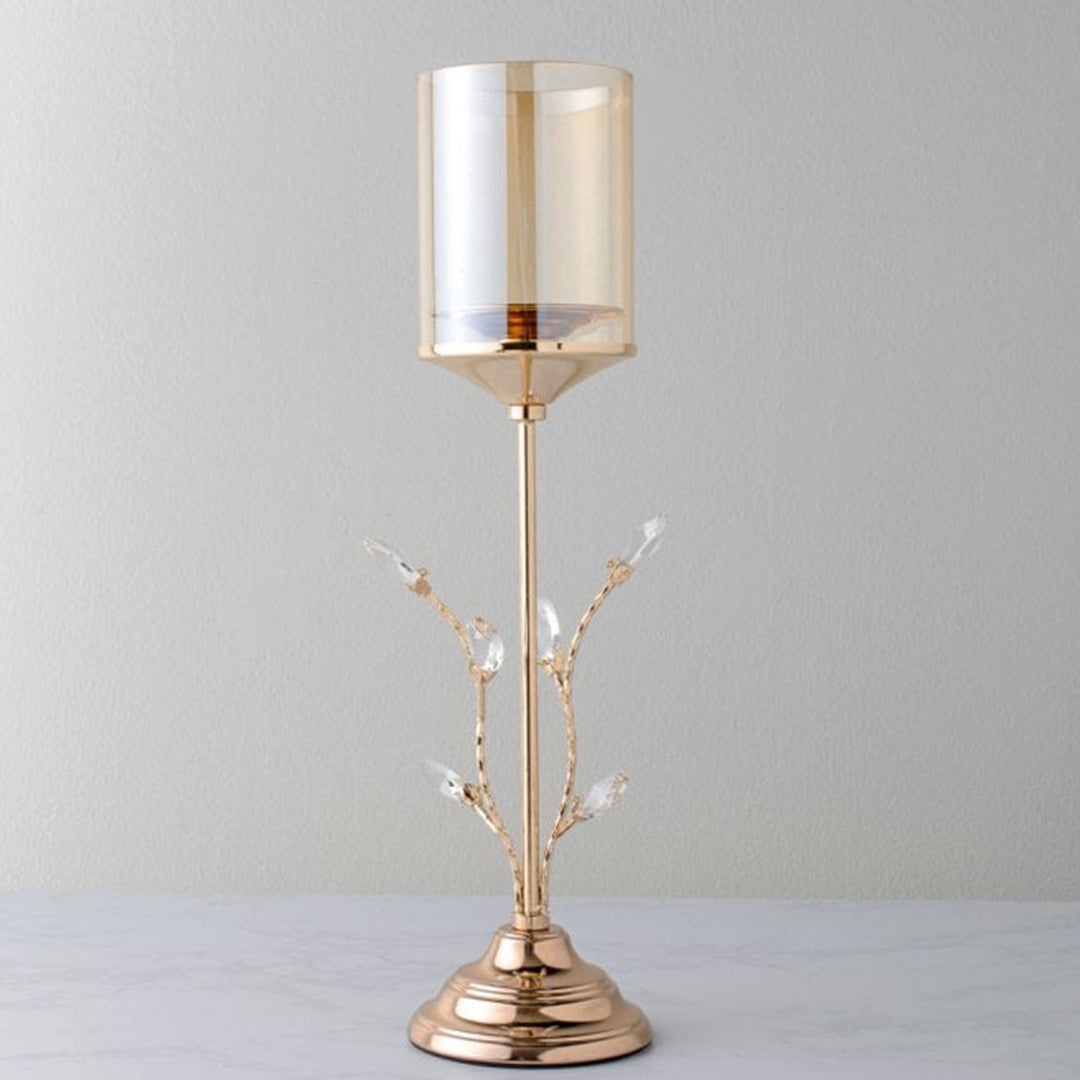 Auric Candle Holder (Gold)
