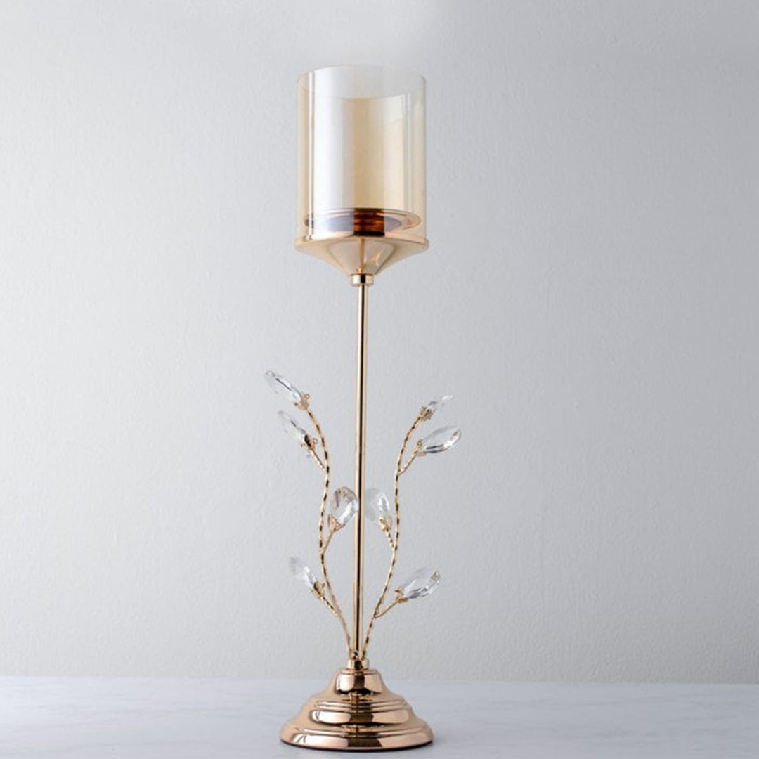 Auric Candle Holder (Gold)