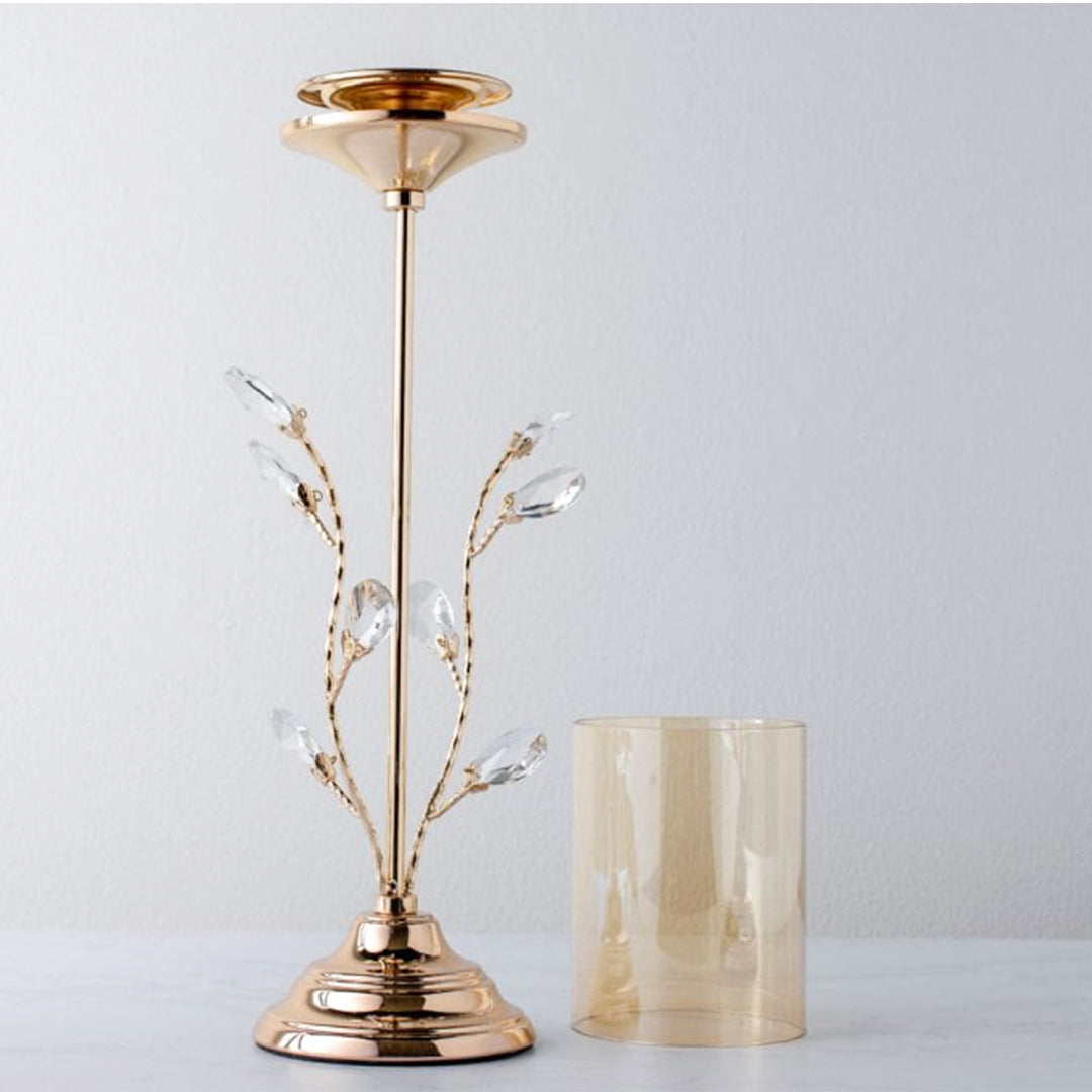 Auric Candle Holder (Gold)