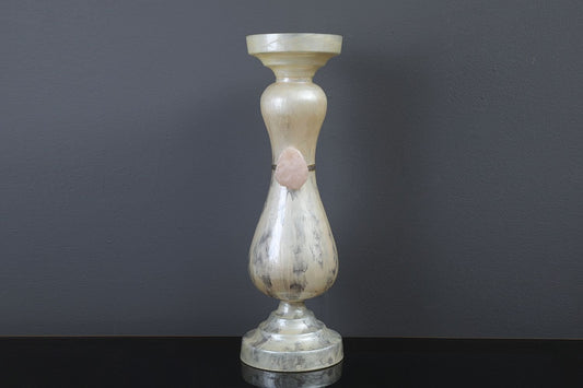 Elisha Candle Holder with Ivory