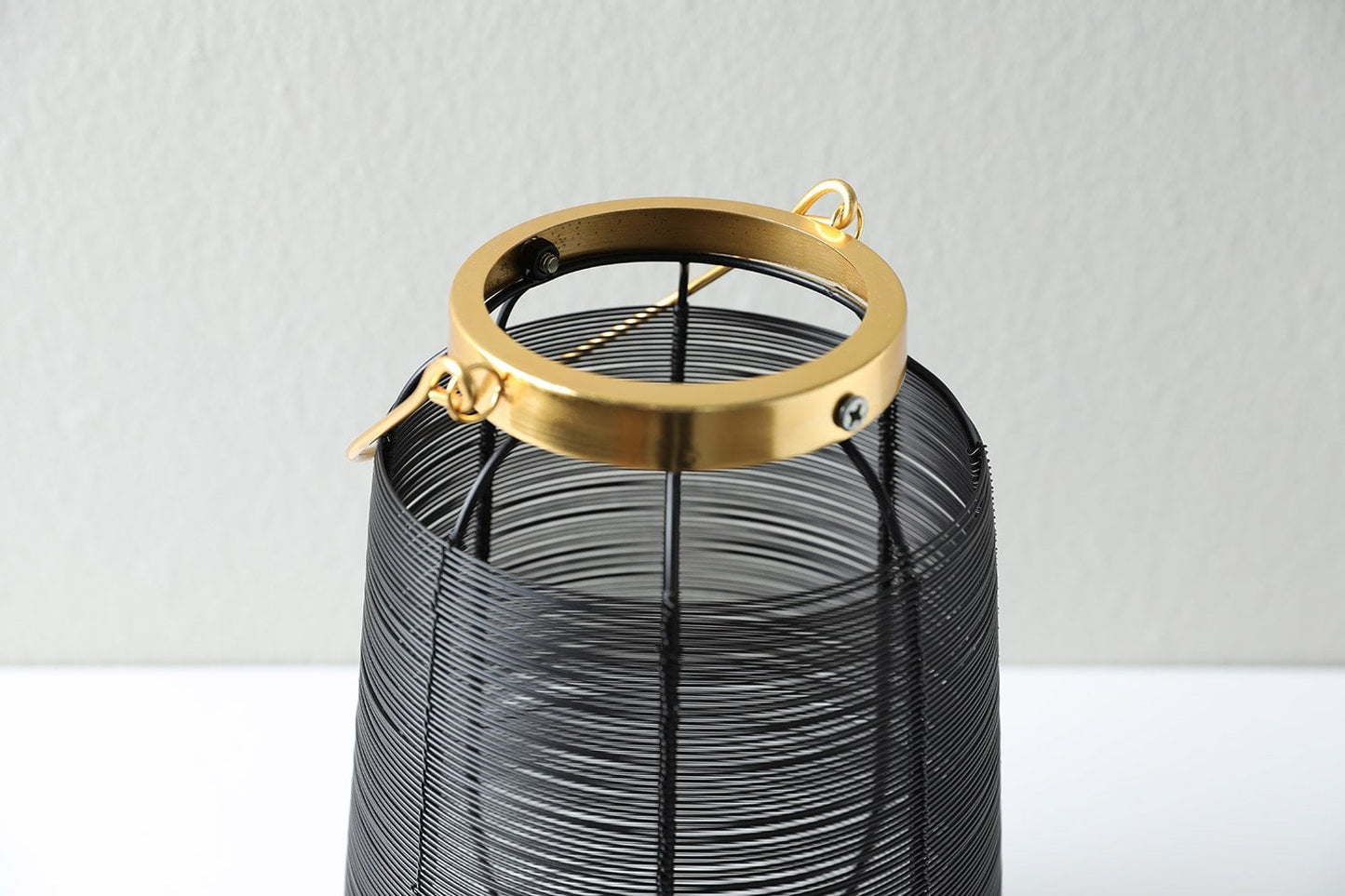 Boudoir Lantern (Black/Gold)