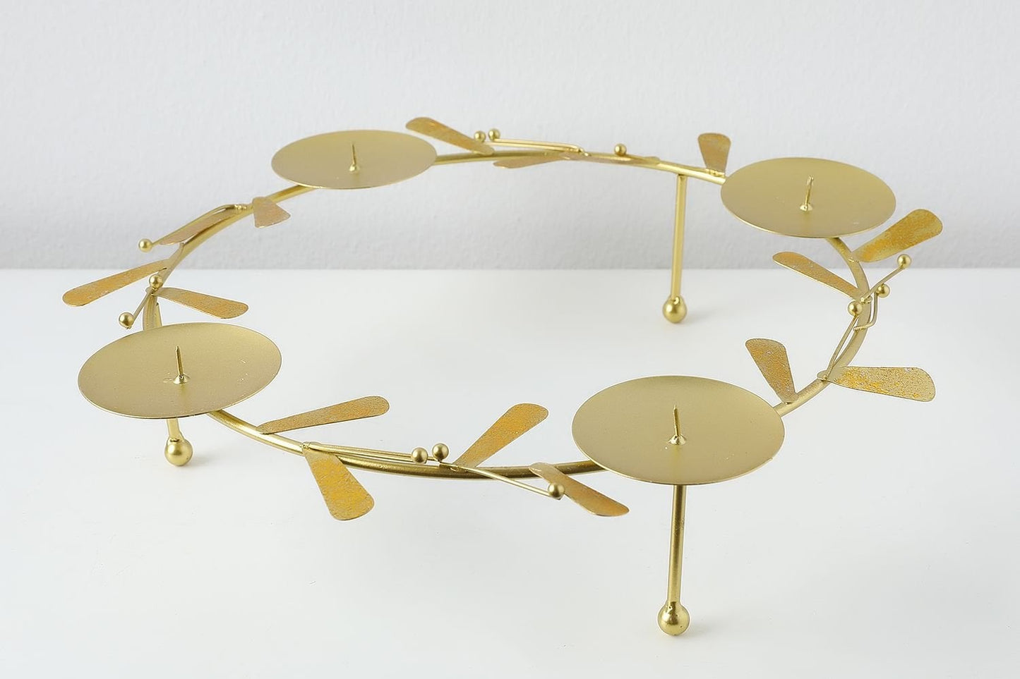 Olivia Candle Holder (Gold)