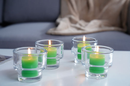 Sugared Apple Votive Candle (Green)