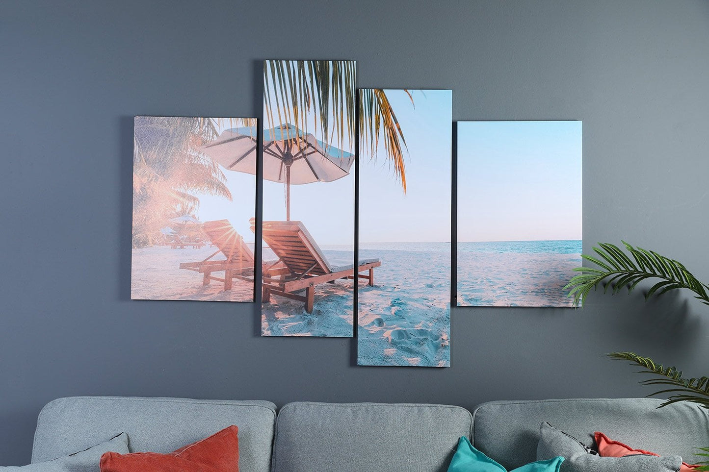 Surf In Sand Wall Art