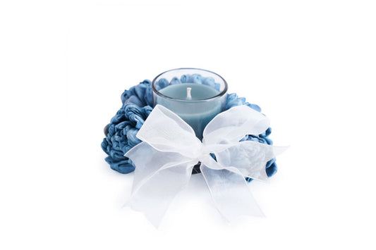 Sea Breeze Votive Candle (Teal)